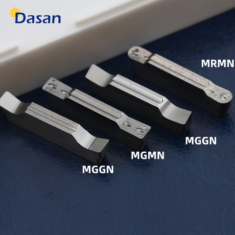 Outil de coupe de tour CNC pour aluminium et cuivre, lame de rainurage fin MGGN200 MGGN300 MGGN400 MGGN500 JM, Inserts en carbure, 10 pièces ► Photo 1/3