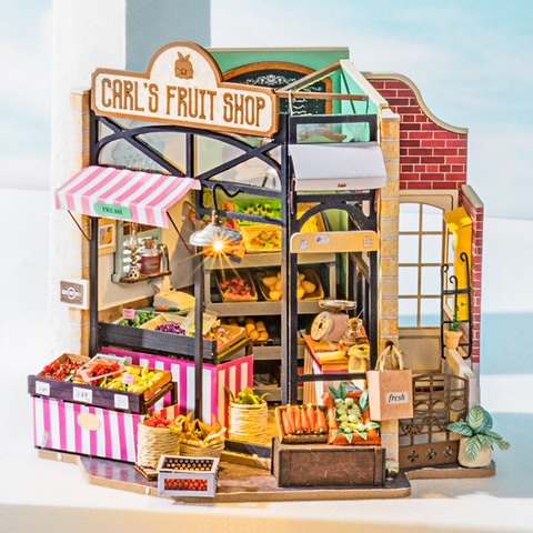 Robotime – maison de poupée Miniature Rolife en bois, bricolage avec meubles, cadeau ► Photo 1/4