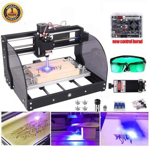 Mise à niveau CNC 3018 Pro Max Laser graveur bois routeur GRBL bricolage 3 axes PBC fraisage Laser gravure Machine travail avec hors ligne ► Photo 1/6