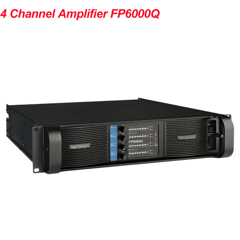 Amplificateur de commutateur de réseau linéaire professionnel, FP6000Q, haute Performance, 4x700watts, haut-parleurs PA à 4 canaux, collection 2022 ► Photo 1/6