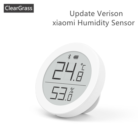 Xiaomi mi jia thermomètre et hygromètre Bluetooth numérique écran d'encre électronique 30 jours enregistrement automatique des données par l'application mi home ► Photo 1/6