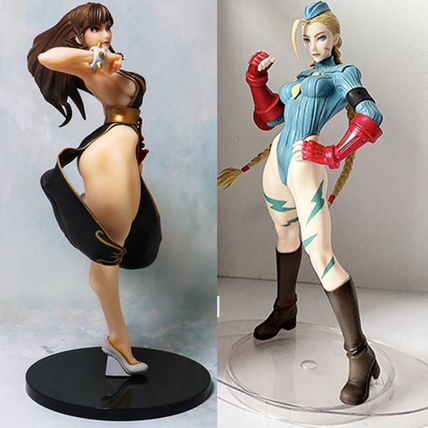 Chun Li jouets Sexy Figure Cammy Alpha Costume bataille PVC Action figurine à collectionner modèle jouet ► Photo 1/6