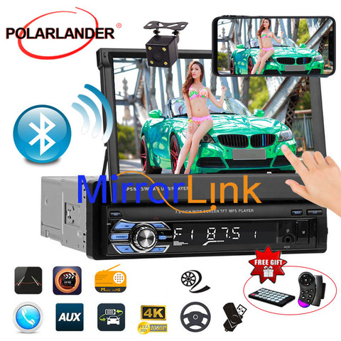 Mirrorlink – lecteur MP4 MP5 pour voiture, écran tactile 7 