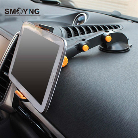 SMOYNG ventouse voiture support de téléphone 4-11 pouces support de tablette pour IPAD Air Mini forte aspiration tablette support de voiture support pour iPhone X 8 7 ► Photo 1/6