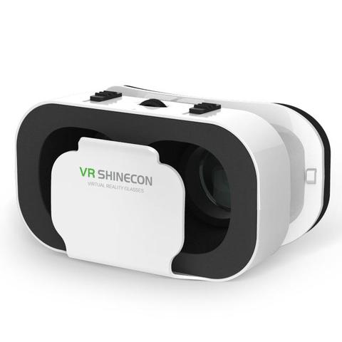 VR SHINECON G05A 3D VR lunettes casque VR réalité virtuelle casque pour 4.7-6.0 pouces Android iOS téléphones intelligents 3D lunettes boîte ► Photo 1/6