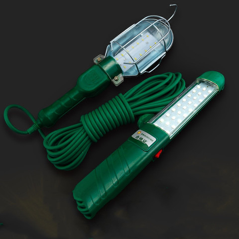 Lampe torche Portable, projecteur de travail en extérieur LED d'urgence, lampe pour Inspection et réparation automatique avec aimant fixe ue ► Photo 1/6