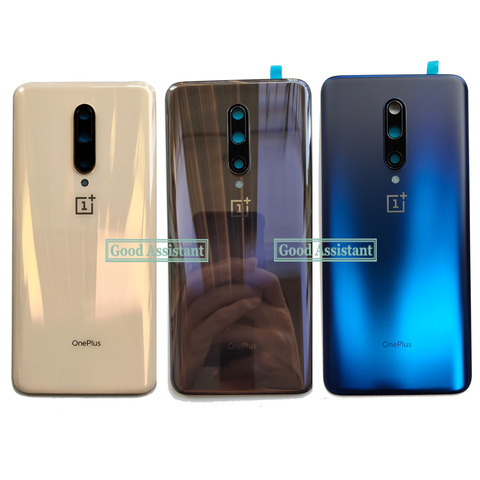 Coque de protection arrière pour OnePlus, 6.7 pouces, pour OnePlus 7 Pro 1 + 7 Pro 1 + 7 Pro, pièces en verre originales ► Photo 1/6