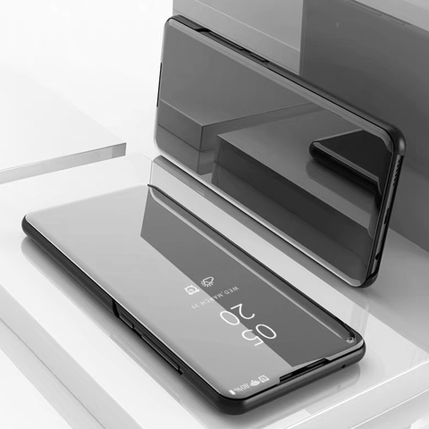 Coque de téléphone à rabat de luxe avec miroir pour Sony Xperia 1 5 J9110 J9210, étui de protection arrière pour XZ3 XZ ► Photo 1/5