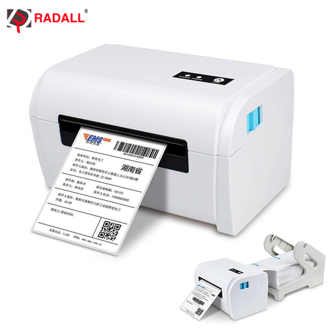 Radall Bluetooth imprimante d'étiquettes d'expédition thermique 4x6 imprimante de codes à barres fabricant d'étiquettes USB pour MAC Windows ► Photo 1/6