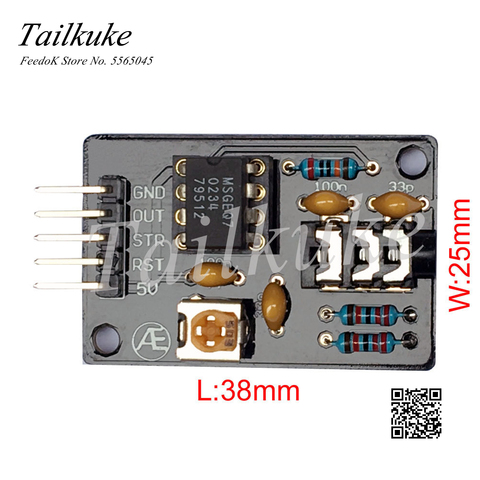 MSGEQ7 Module d'analyse de Signal de filtre d'égalisation graphique de traitement Audio ► Photo 1/5