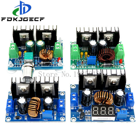 XH-M401 XL4016E1 régulateur de tension numérique PWM réglable DC-DC abaisseur Buck convertisseur Module d'alimentation Buck module 4-40V 8A ► Photo 1/5