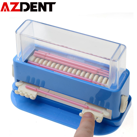 Nouveau distributeur de micro-applicateur dentaire/distributeur de pointe de coton dentaire, distributeur de micro-brosse dentaire, distributeur de brosse en microfibre ► Photo 1/5