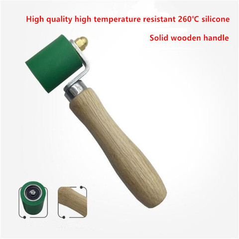 Rouleau en Silicone 40mm, joint résistant aux hautes températures, rouleau à pression manuelle, pour toit, outil de soudage en PVC, à utiliser avec un pistolet de soudage à Air chaud ► Photo 1/6