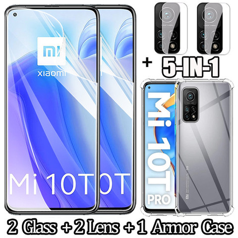 Mi10 Hydrogel Soft verre trempé Pour Xiaomi Mi Note 10Lite mi note 10t pro Xiaomi Mi Note 10 Protecteur d'écran léger Objectif + film+ étui xiaomi mi note 10 film xiaomi mi 10 lite 5g glass verre trempé xiaomi 10t lite ► Photo 1/6