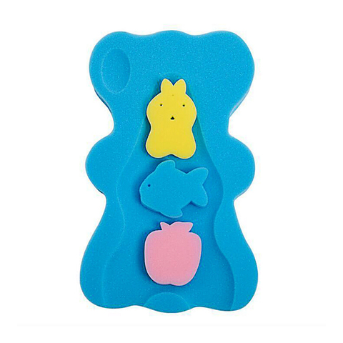 Soutien du corps bébé soins doux éponge sécurité bain Support de coussin siège de douche infantile mousse coussin nouveau-né anti-dérapant maison mignon ours ► Photo 1/6