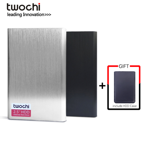 TWOCHI-disque dur externe HDD, usb 3.0, 2.5 pouces, avec stockage Portable, 750 go, 500 go, 320 go, 250 go, 160 go, 120 go, 1 to, pour PC/Mac ► Photo 1/6