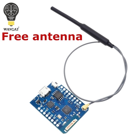 1 pièces WeMos D1 mini Pro - 16M octets connecteur d'antenne externe ESP8266 WIFI + antenne gratuite ► Photo 1/5