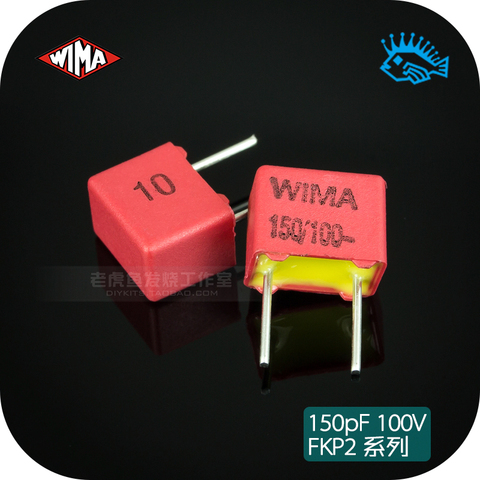 Nouveau condensateur WIMA n15/100. 15n, série 151/0 V FKP2, Original, allemagne, 5 pièces/50 pièces ► Photo 1/4