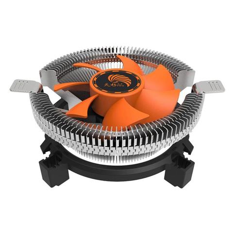 Processeur Super silencieux de longue durée pour le radiateur de ventilateur de refroidissement de refroidisseur de PC pour Intel LGA775 1155 AMD AM2 AM3 754 ► Photo 1/6