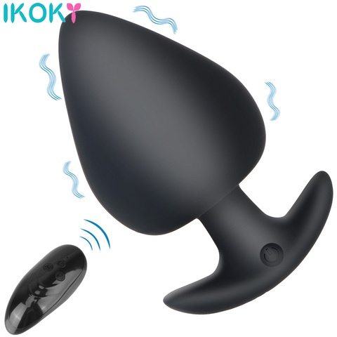 G spot vibrateur 10 fréquence Plug Anal mâle Prostate Massage godemichet Anal sans fil à distance Sex Toy pour hommes femme gode Anal vibrateur ► Photo 1/6