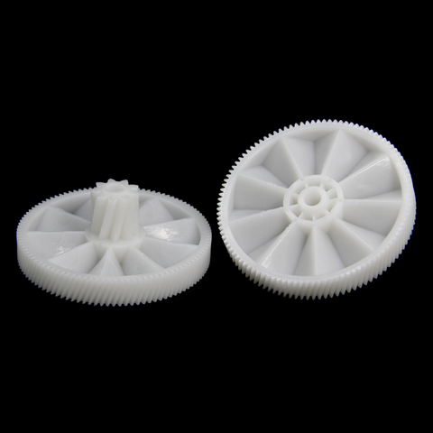 2 pièces hachoir à viande pignon pièces de rechange hachoir engrenage en plastique 7000898 pour Braun Power Plus G1500 G1300 G1100 G3000 KGZ4 KGZ3 ► Photo 1/6