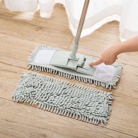 Chenille vadrouille pour plancher de lavage Wonderlife_aliexpress maison nettoyage paresseux essuyer nettoyer peinture tête tige tissu foudre offres verre ► Photo 1/6