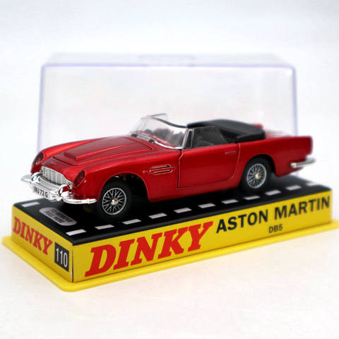 1/43 Atlas Dinky jouets 110 pour Aston Martin rouge moulé sous pression modèles Auto voiture cadeau Collection ► Photo 1/1