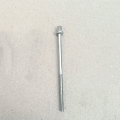 Boulons de tambour M6, usage commun, standard, argent, extérieur, carrés, longueur 100mm, 110mm, 120mm, 130mm, 6 pièces, 1lot ► Photo 1/5