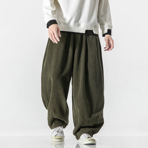 Nouveau hommes pantalon décontracté Streetwear sarouel mode femme pantalons longs grande taille en vrac mâle pantalons de survêtement Harajuku Style 5XL ► Photo 1/5