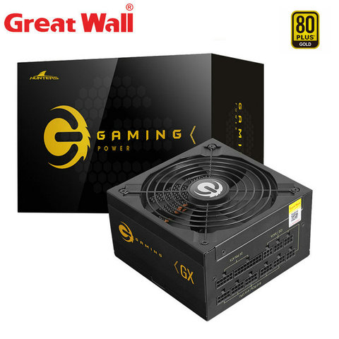 Great Wall – bloc d'alimentation 850W pour PC PSU 80 Plus, doré, e-sport, pour ordinateur, ATX 12V, ventilateur 140mm ► Photo 1/6