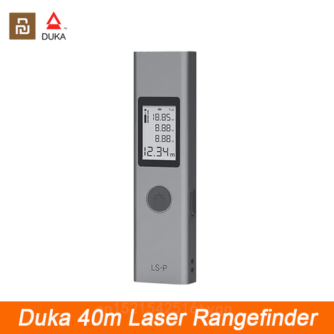 Nouveau Xiaomi Duka ATuMan 40m Laser télémètre LS-P USB flash charge télémètre haute précision mesure télémètre ► Photo 1/6