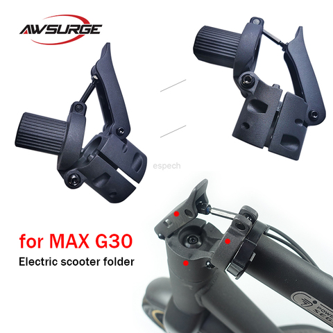 Le dossier de scooter électrique convient aux pièces de scooter professionnel de haute qualité Ninebot MAX G30 ► Photo 1/6