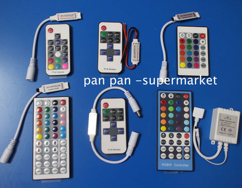 Télécommande sans fil IR, pour 3528, 5050, LED bande lumineuse RGB, Mini 3/24/44, clé ► Photo 1/3