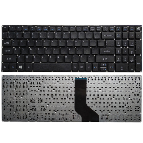 Nouveau clavier américain d'ordinateur portable pour Acer Aspire E5-523 E5-523G E5-553 E5-553G E5-575 E5-575G E5-575T E5-575TG E5-774 E5-774G ► Photo 1/4