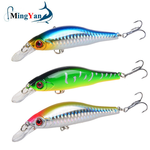 Pièces méné coulant en tungstène avec système magnétique, appât artificiel Wobbler, crankbait, 9.5cm, 11.5g, 1 pièce ► Photo 1/6