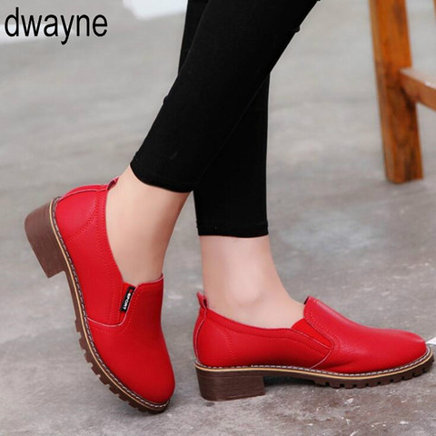 Nouvelle mode femmes chaussures plates bout rond à lacets Oxford chaussures femme richelieu chaussures décontractées m89 ► Photo 1/6