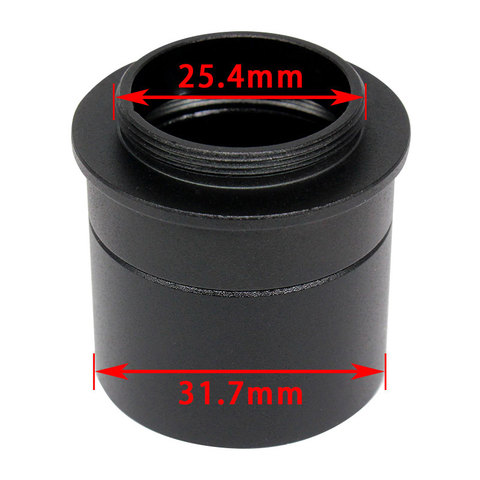 Adaptateur de télescope astronomique à monture c-mount 1.25 pouces pour Extinction de Tube, convertisseur 31.7mm vers C CS Interface CCD ► Photo 1/5