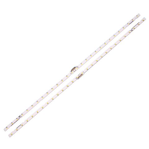 LED bande de rétro-éclairage (2) pour Samsung 43NU7100 UE43NU7100 UN43NU7100 UE43NU7100U AOT_43_NU7100F UE43NU7120U UE43NU7170U BN96-45954A ► Photo 1/4