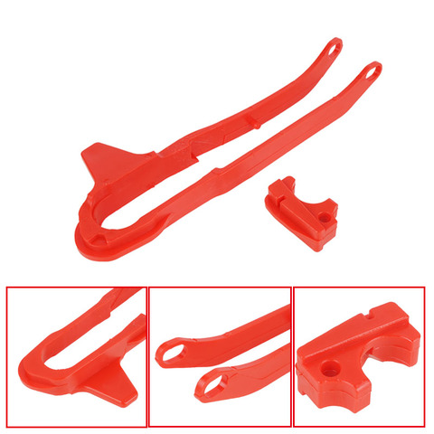 Pour Honda CRF 150F 230F moto plastique Guide chaîne colle curseur pour CRF150F 2003-2005 CRF230F 2003-2022 chaîne curseur garde ► Photo 1/6