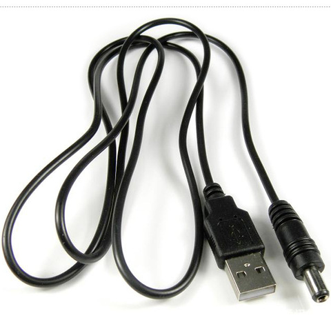 Câble d'alimentation USB vers DC 5.5, 5.5x2.1mm, pour recharge de données électroniques, cordon d'alimentation en cuivre ► Photo 1/6