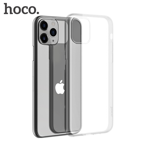 HOCO HD étui de protection Transparent pour iPhone 11 2022 série TPU étui Ultra mince étui complet pour iPhone 11 Pro Max ► Photo 1/6