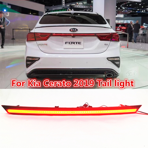 Feux arrières à led connecteur pour Kia Cerato/Forte K3 2022 jour arrêter feu stop avec signaux accessoires de voiture ► Photo 1/6