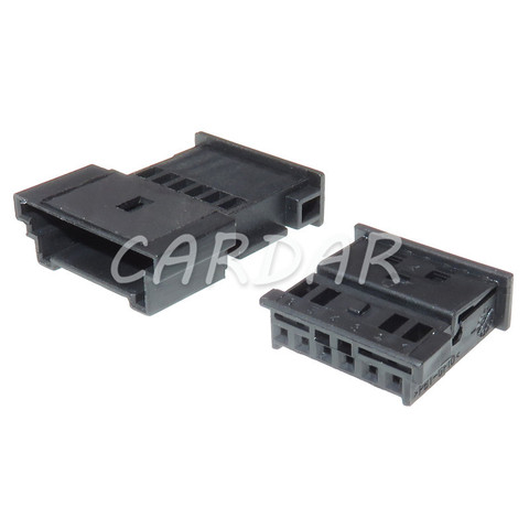 Connecteur de passerelle automatique pour BMW, 1 jeu de 6 broches 1-1241370-3 1-1703874-1 prise de fil Audio pour Tweeter de voiture ► Photo 1/6