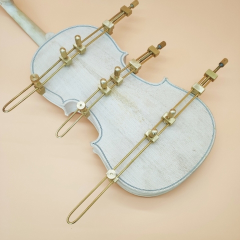Outils de violon, pinces de débogage de fissure de réparation en laiton 3 pièces, outils de Luthier ► Photo 1/3