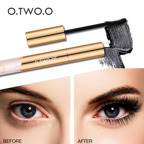 O.TW O.O 4D Mascara cils en fibres allongeant les cils brosse recourbée yeux maquillage imperméable longue durée Mascara Facil cosmétiques ► Photo 1/6