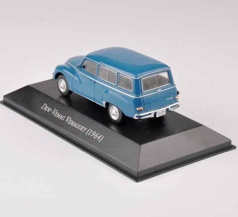 Voiture modèle 1/43th moulé sous pression bleu voiture Mode Dkw-VEMAG VEMAGUET(1964) véhicules jouets enfants ► Photo 1/6