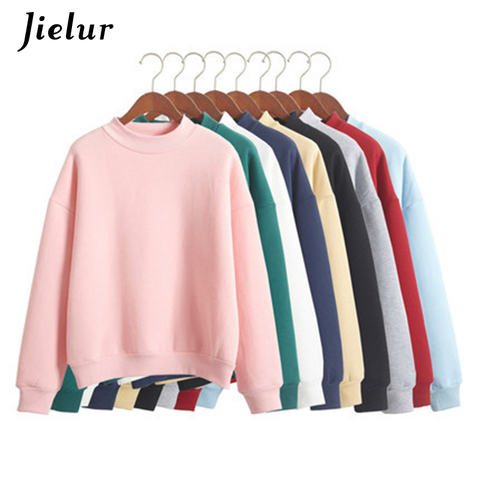 Gros M-XXL mignon sweat à capuche pour femme pull 9 couleurs 2022 automne manteau hiver en vrac polaire épais tricot sweat femme ► Photo 1/6