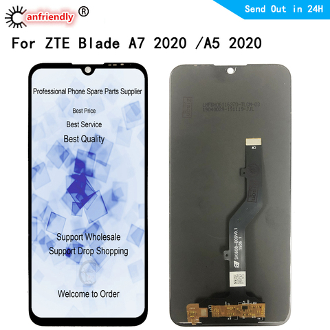 Ensemble écran LCD de réparation, pour ZTE Blade A7 2022, avec panneau tactile, pour ZTE A5 2022 ► Photo 1/5