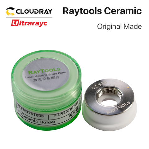 Ultrarayc Original Fabriqué Raytools En Céramique Porte-Buse Dia.32mm Pour Raytools Fiber Tête De Découpe Laser ► Photo 1/5