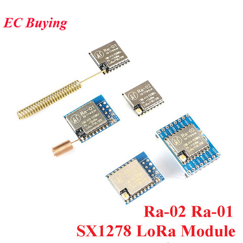 Module de transmission sans fil, LoRa Ra-01Ra-02, 433MHZ, pour maison intelligente, Module à spectre étalé, SPI DIP, traducteur Ra-01 Ra-02, SX1278 ► Photo 1/6